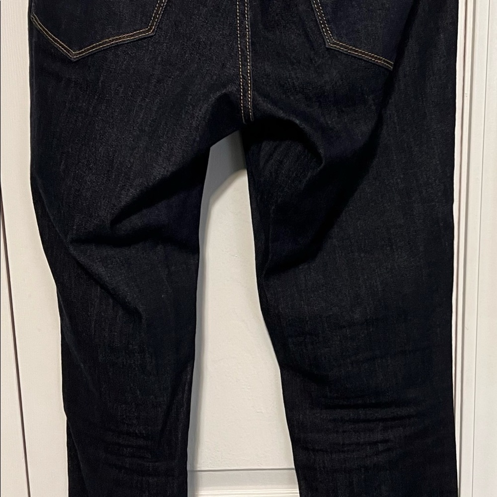 Blue jean capris